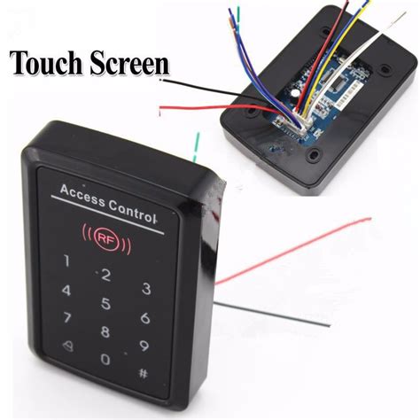 rfid reader touch screen|Standalone RFID Access Control Reader with Touch Screen.